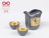 片口金巻き冷酒器 黒 ★贈答用木箱/公式オンライン限定★